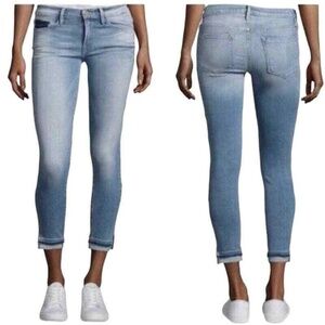 Frame Denim Benton Le Skinny de Jeanne Crop